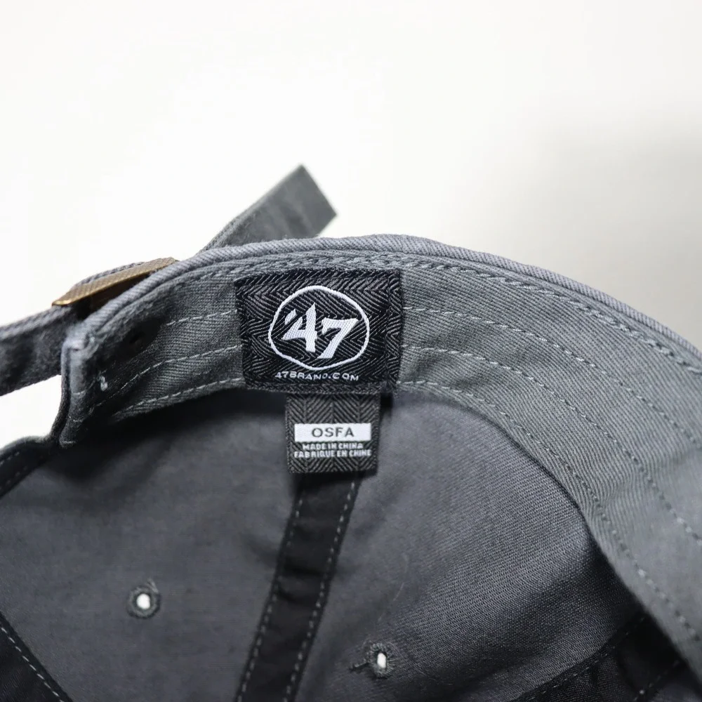 47 Brand Strapback Hat Gray